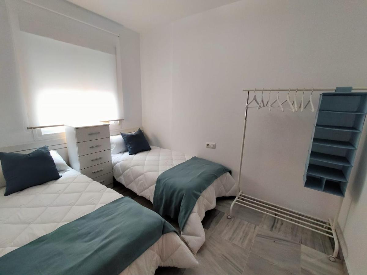 Apartamento Amplio 6 plazas junto al Centro Málaga Esterno foto