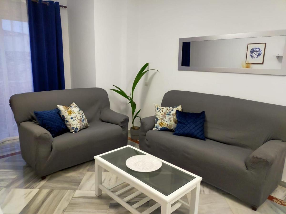 Apartamento Amplio 6 plazas junto al Centro Málaga Esterno foto